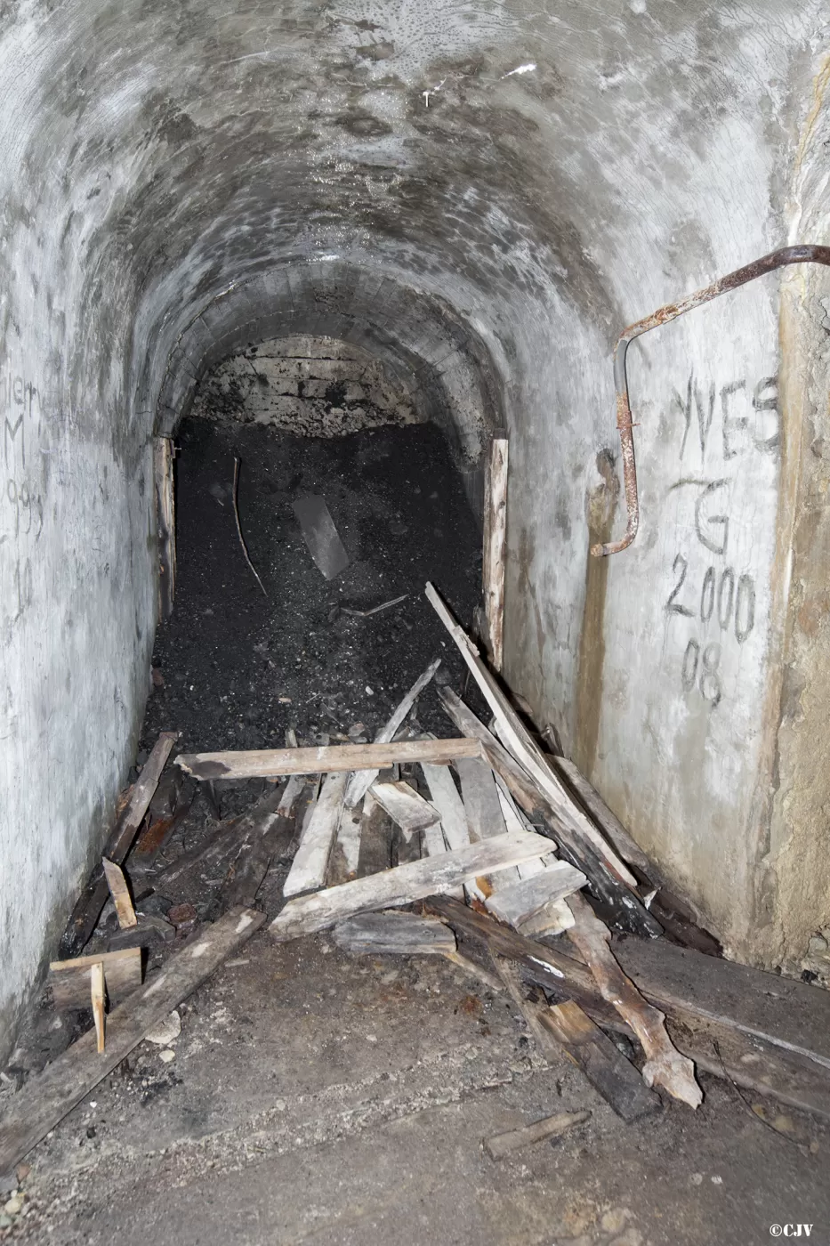 Ligne Maginot - COL DE GRANON - (Ouvrage d'infanterie) - Le stock de charbon