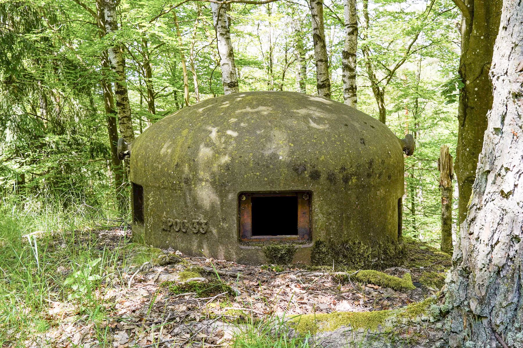 Ligne Maginot - BIESENBERG 3 - (Blockhaus pour arme infanterie) - Cloche GFM