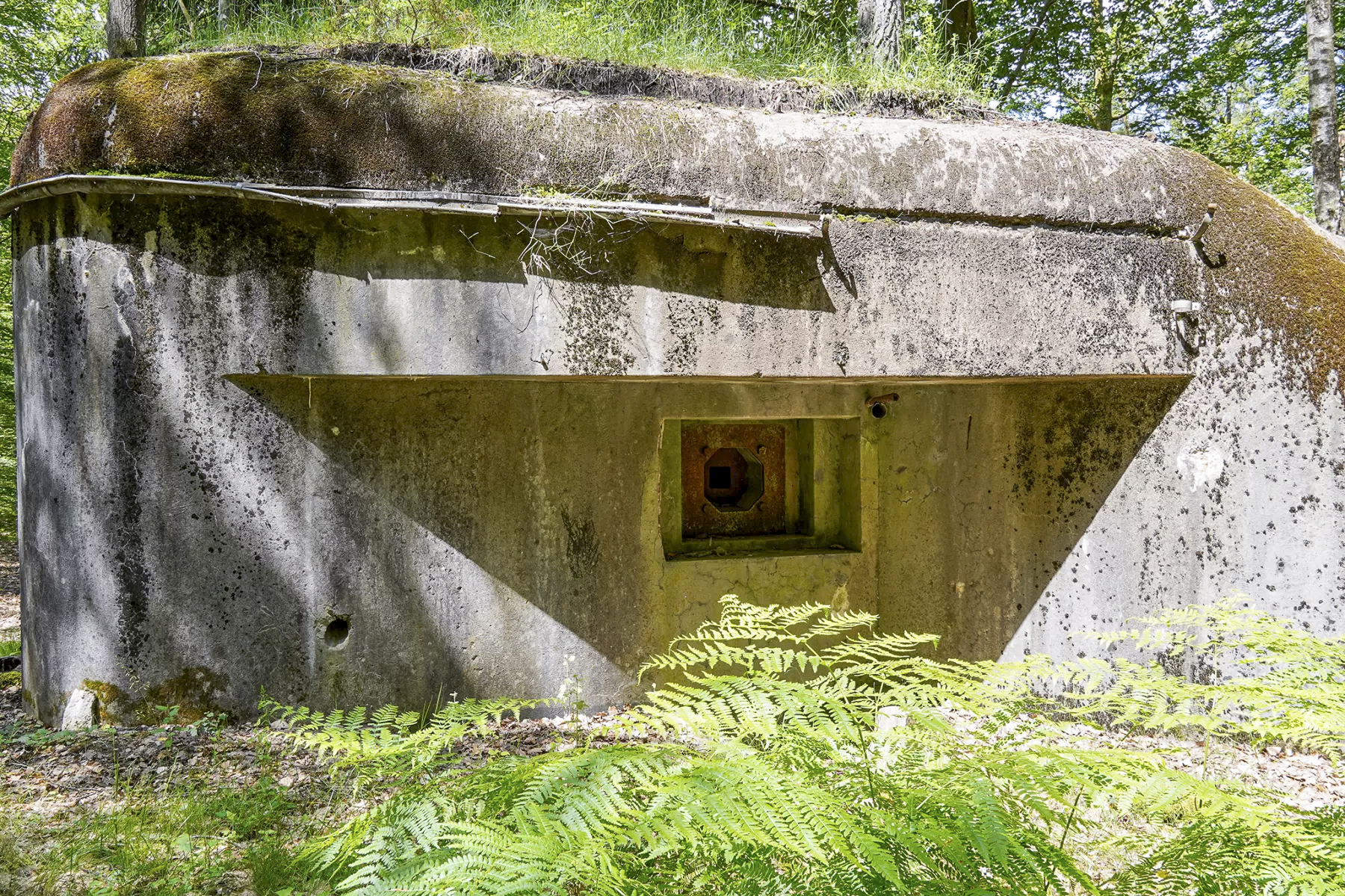 Ligne Maginot - BIESENBERG 3 - (Blockhaus pour arme infanterie) - Créneau FM 24/29