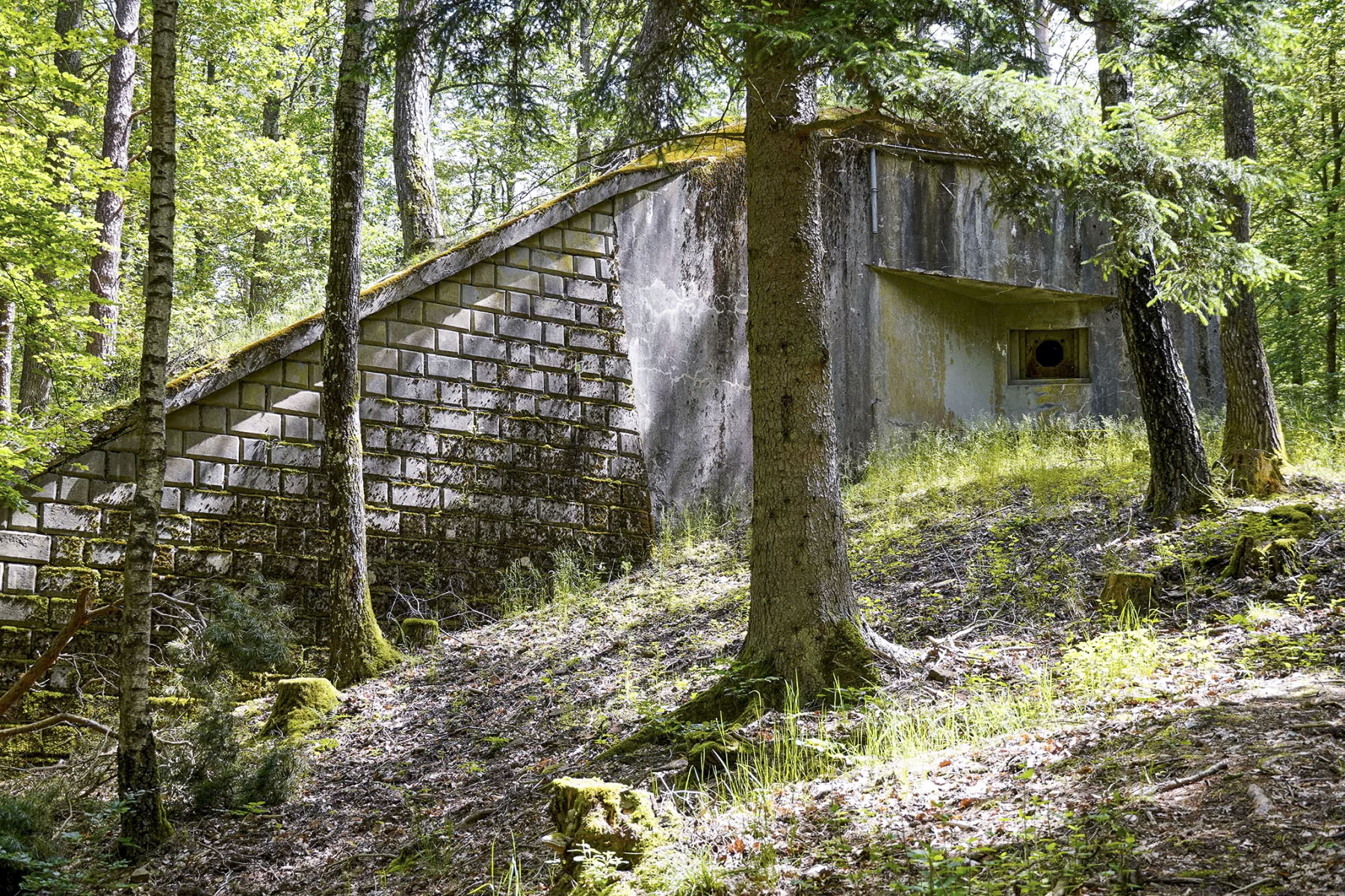 Ligne Maginot - BIESENBERG 2 - (Blockhaus pour arme infanterie) - Vue extérieure