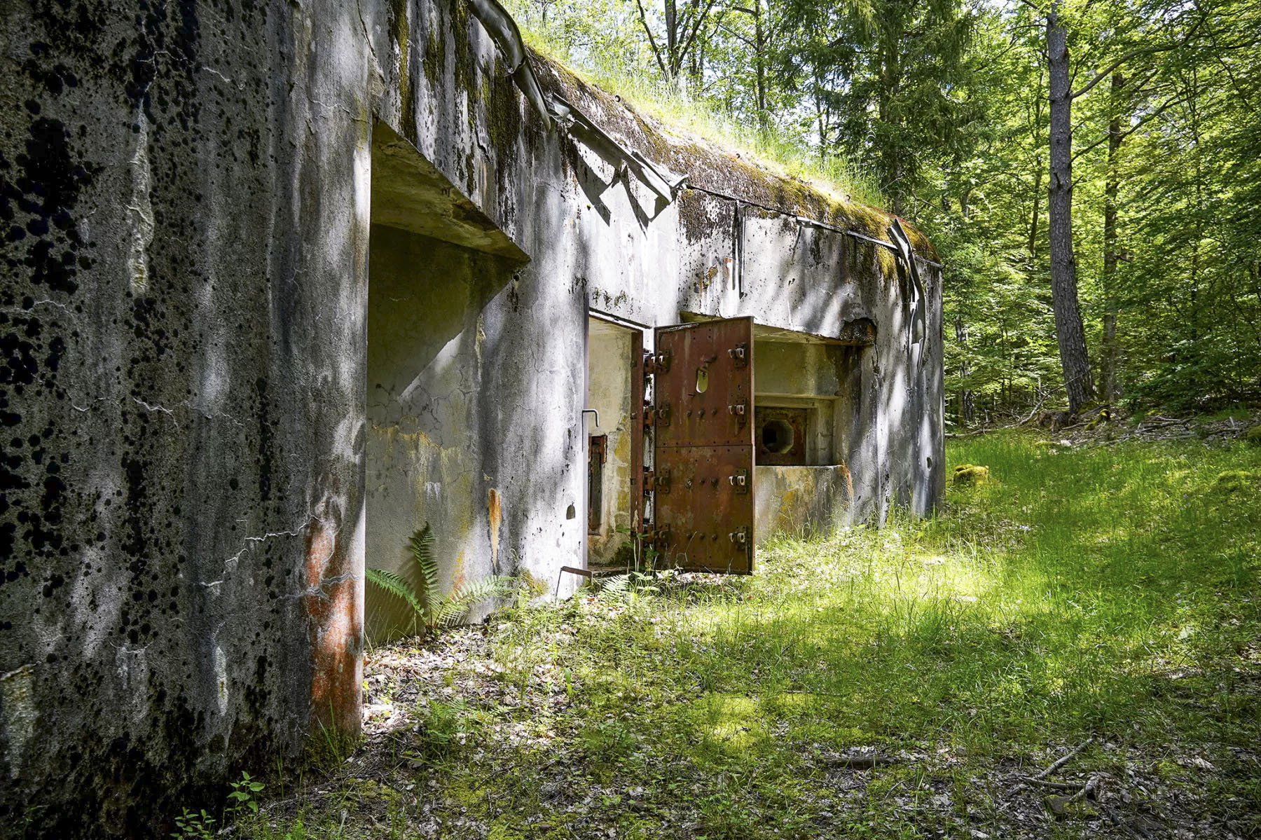 Ligne Maginot - BIESENBERG 2 - (Blockhaus pour arme infanterie) - Entrée