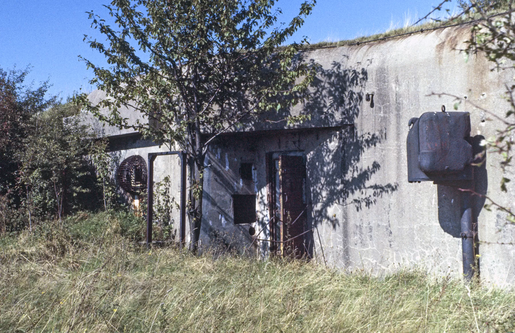 Ligne Maginot - BISTERBERG NORD II - C66 - (Casemate d'infanterie - Simple) - Façade avec l'entrée