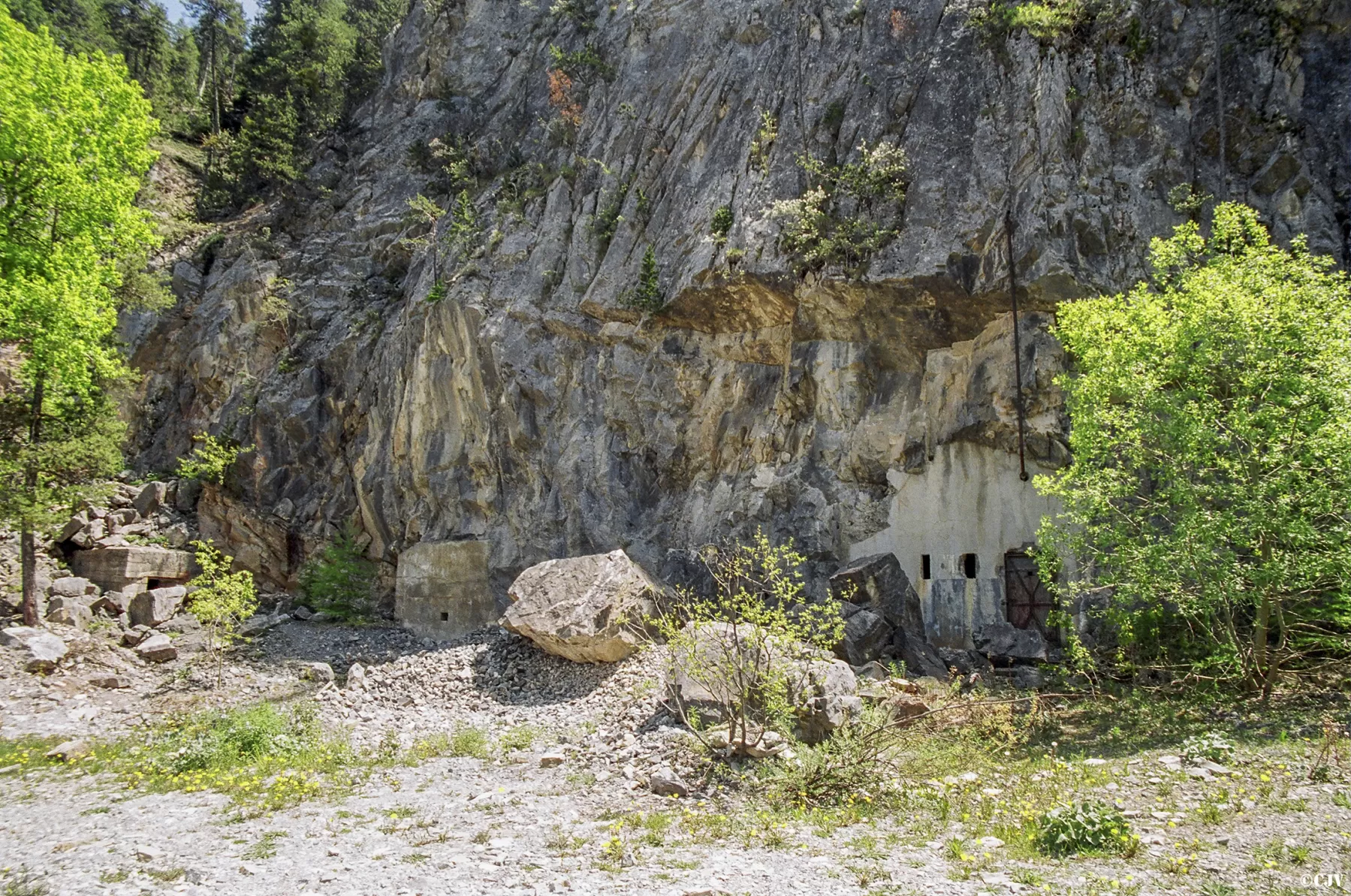 Ligne Maginot - LA LAME (QUARTIER VACHETTE - 91° BCA) - (PC de Quartier) - 