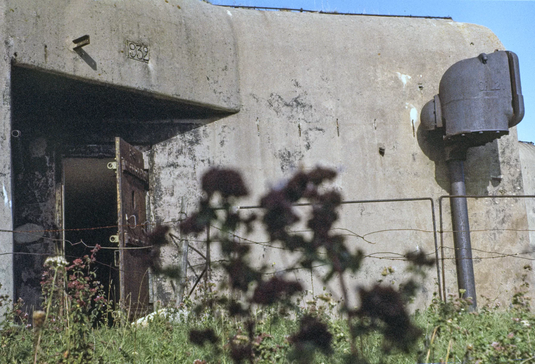 Ligne Maginot - BISTERBERG SUD IV - C68 - (Casemate d'infanterie - Simple) - L'entrée et le phare