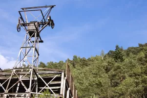 Ligne Maginot - TéLéPHéRIQUE DE ROCHE LA CROIX - (RESEAU - Téléphérique (ligne)) - Pylônes No 1 et 2