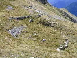 Ligne Maginot - CRÊTE DE LA BLANCHE 1 (POINT D'APPUI) - (Divers) - Un emplacement de marabout parmi la dizaine visible