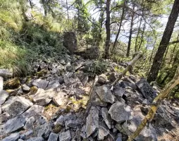 Ligne Maginot - COL D'IROUGNE - (Abri) - Restes de l'abri