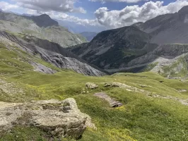 Ligne Maginot - BAISSE DE BAREL - (Abri) - Position au niveau de la baisse avec vue sur le vallon de Roya