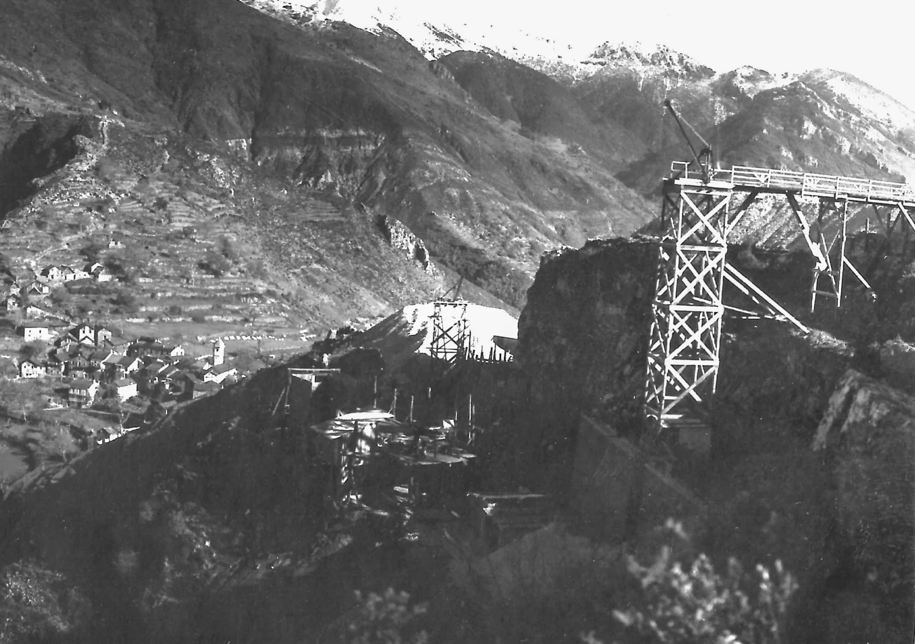 Ligne Maginot - RIMPLAS (RS) - (Ouvrage d'artillerie) - Bloc 4
Le chantier à la date du 24 décembre 1931