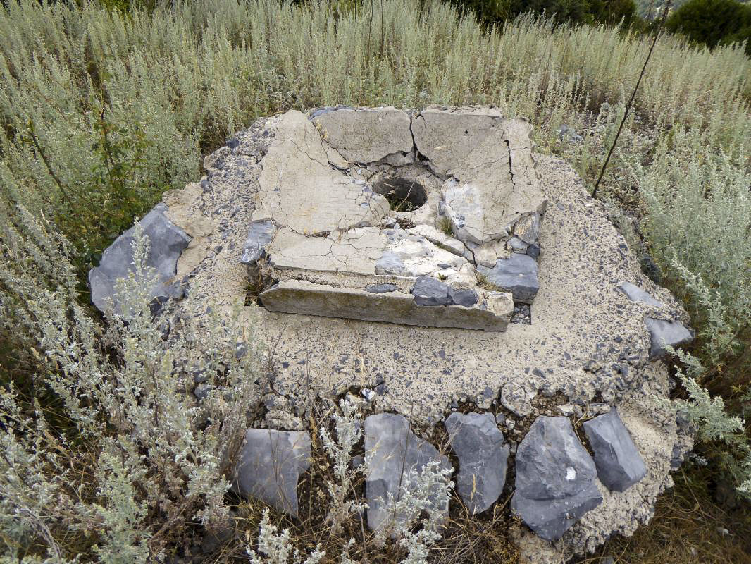 Ligne Maginot - CONCHETAS - CONQUET - (Abri) - WC extérieur