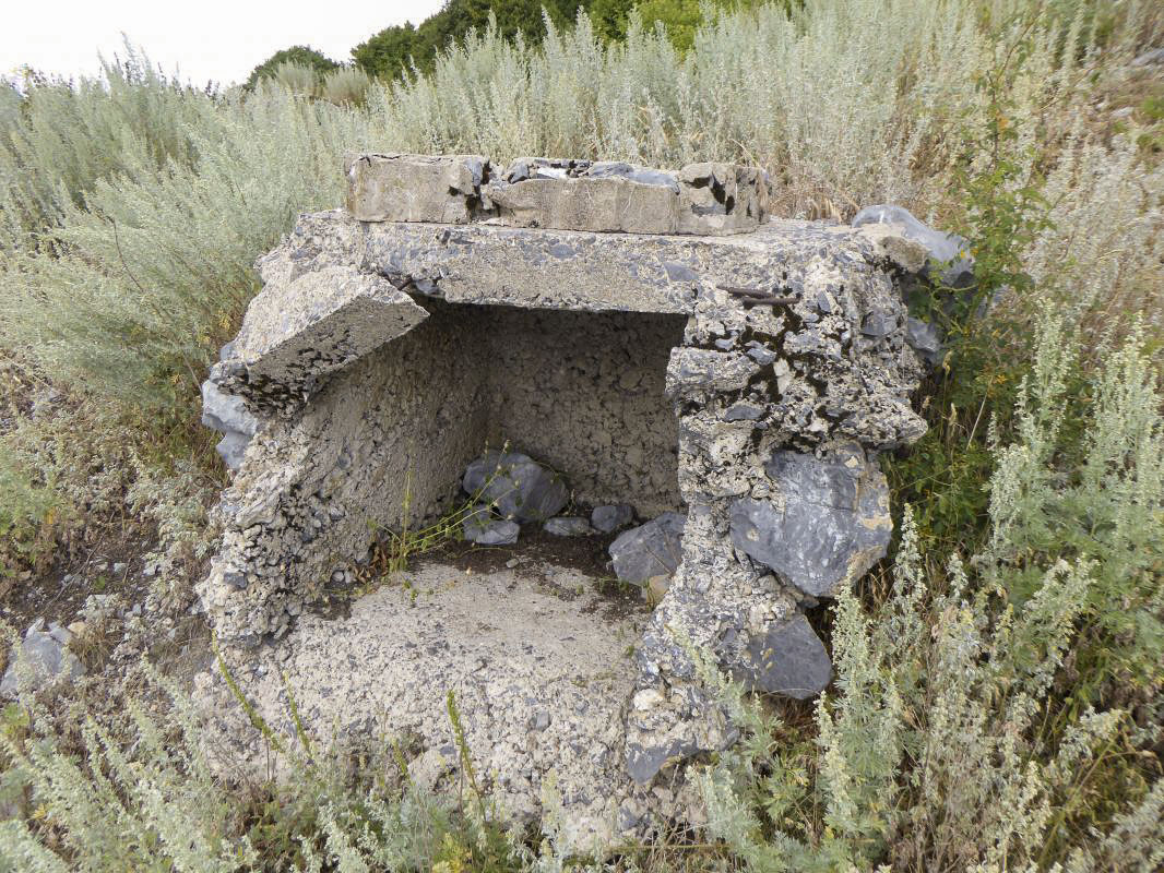 Ligne Maginot - CONCHETAS - CONQUET - (Abri) - WC extérieur