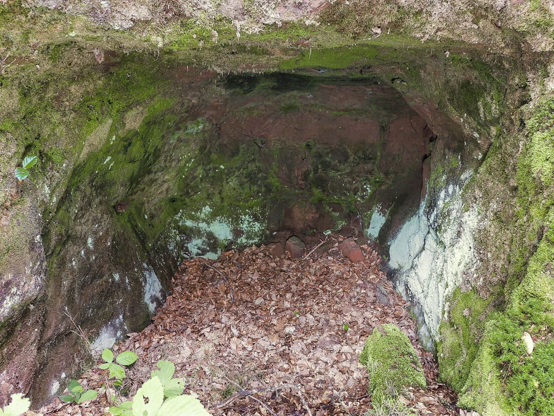 Ligne Maginot - GLASBRONN  - (Abri) - Abri taillé dans le grès 