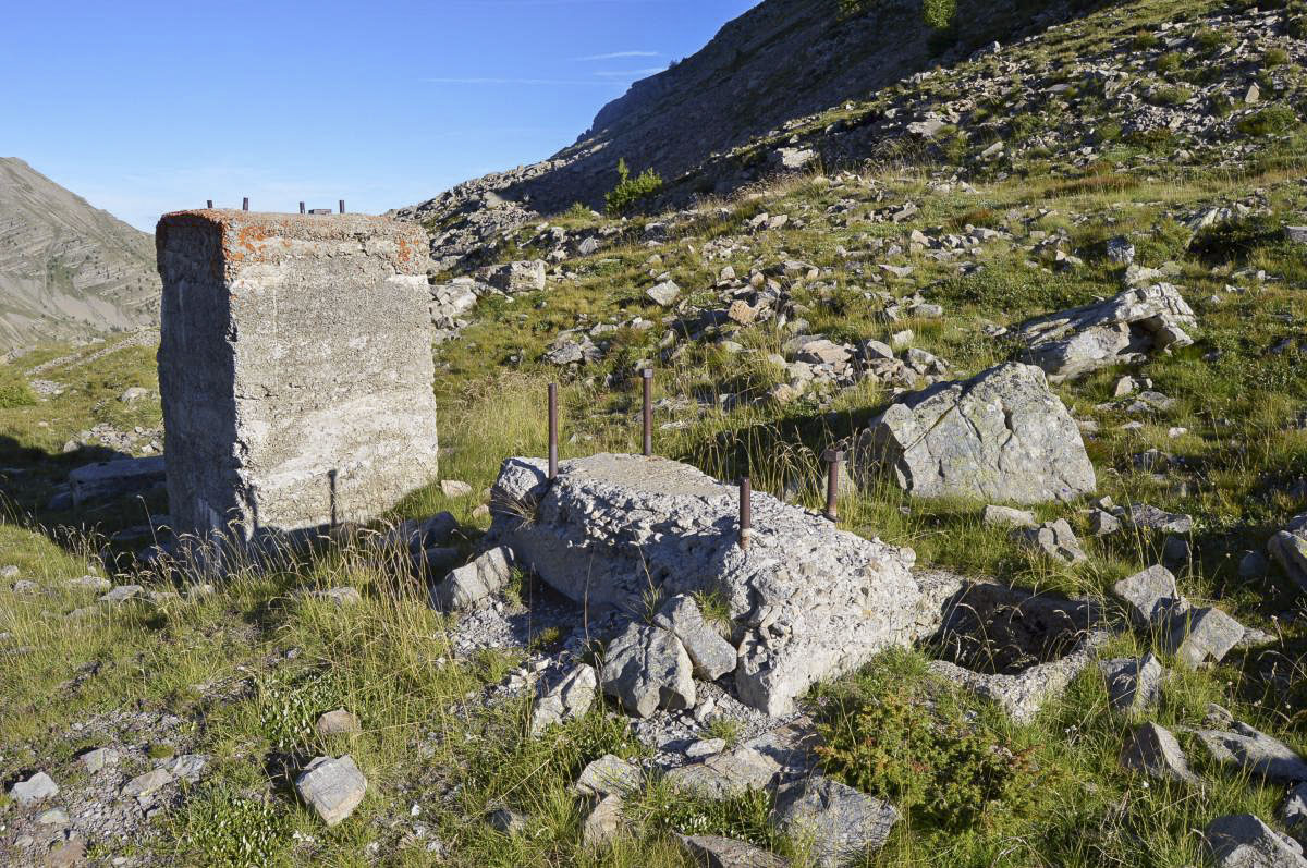 Ligne Maginot - LA MOUTIERE - (Divers) - Reste du broyeur