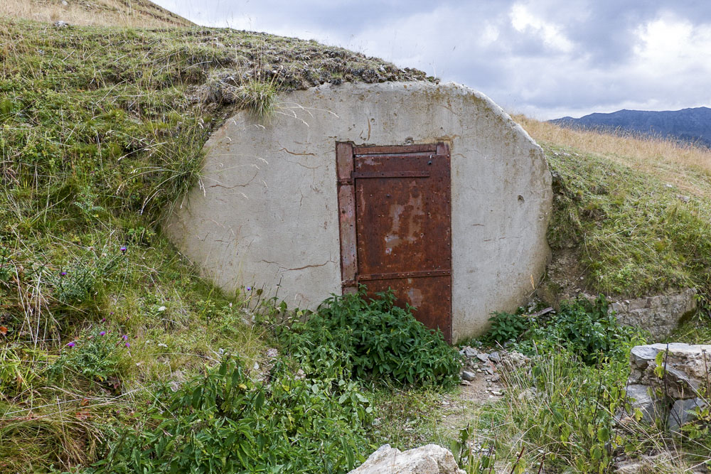 Ligne Maginot - LES FOURCHES - (Abri) - L'abri munitions pour mortier Stockes