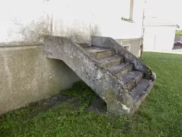 Ligne Maginot - LEYVILLER - (Camp de sureté) - Escalier d'origine