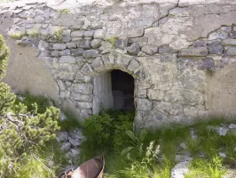 Ligne Maginot - COL DE CROUS (ABRIS ALPINS) - (Abri) - Entrée du grand abri inférieur