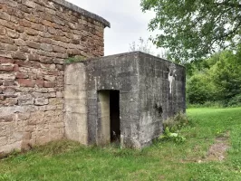 Ligne Maginot - NEUDOERFEL 2 - (Blockhaus pour arme infanterie) - L'entrée