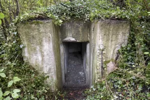 Ligne Maginot - OBERWALD SUD - (Blockhaus pour arme infanterie) - Entrée