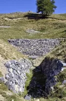 Ligne Maginot - COL DE LA VALETTE (V) - (Ouvrage d'infanterie) - L'entrée de l'ouvrage