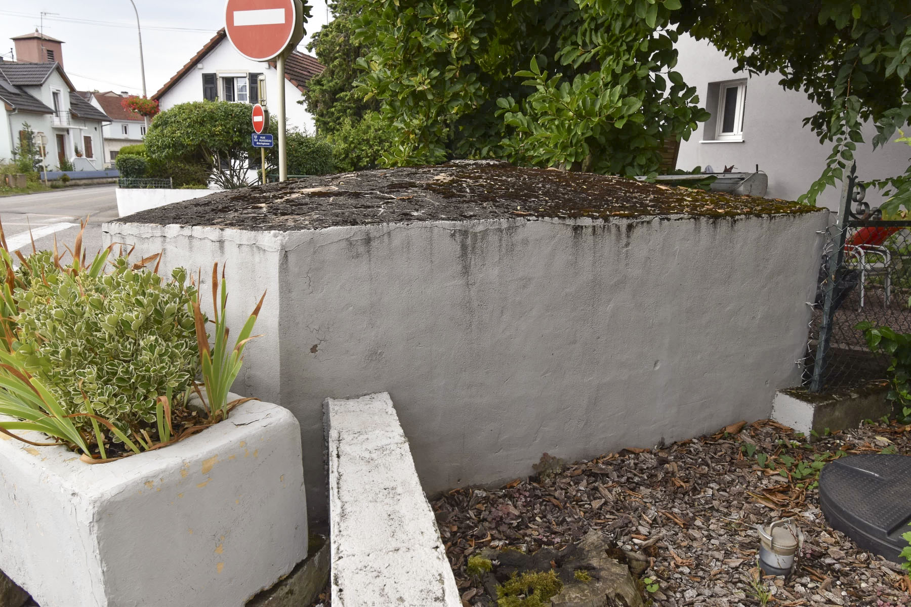 Ligne Maginot - ROSENAU CENTRE 5 - (Blockhaus de type indéterminé) - Coté sud