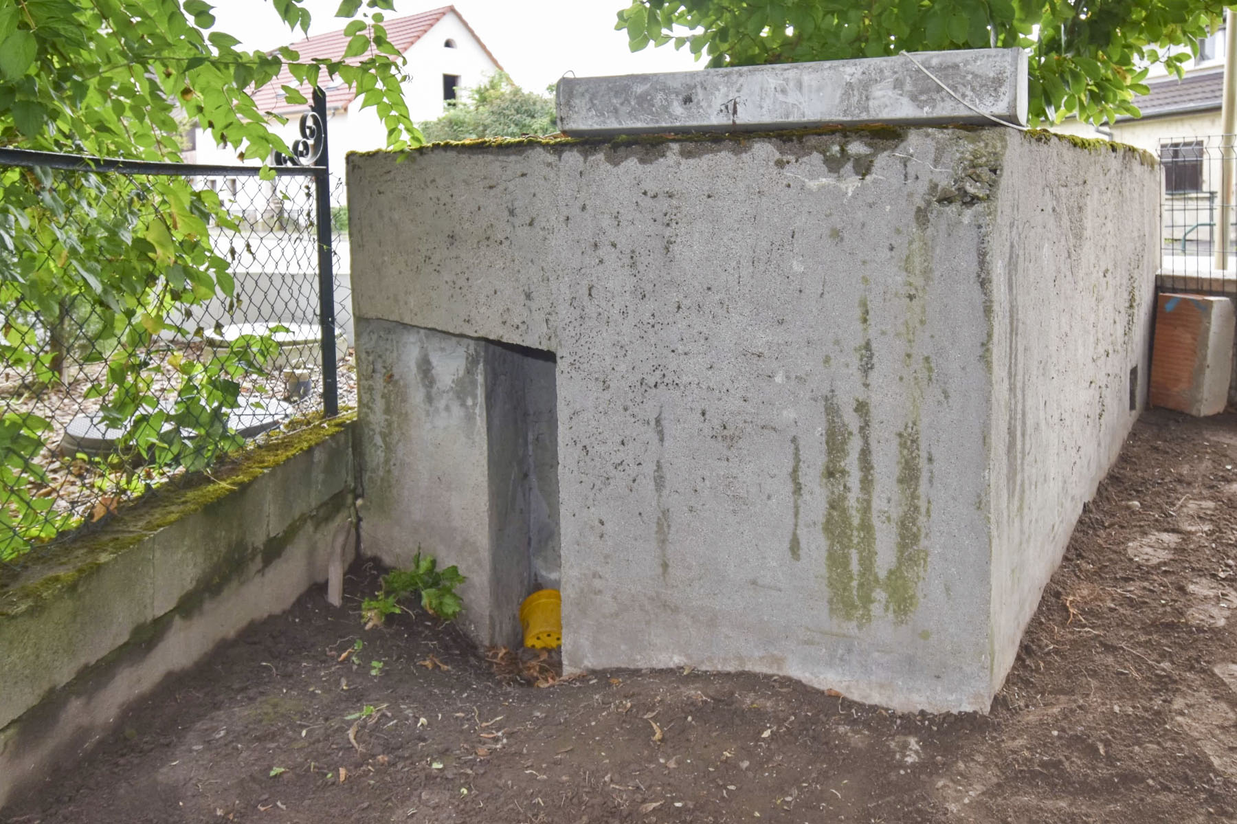 Ligne Maginot - ROSENAU CENTRE 5 - (Blockhaus de type indéterminé) - L'entrée