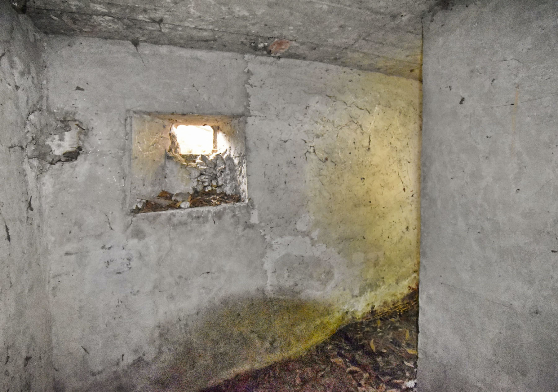 Ligne Maginot - ROSENAU CENTRE 5 - (Blockhaus de type indéterminé) - Chambre de tir créneau nord-ouest