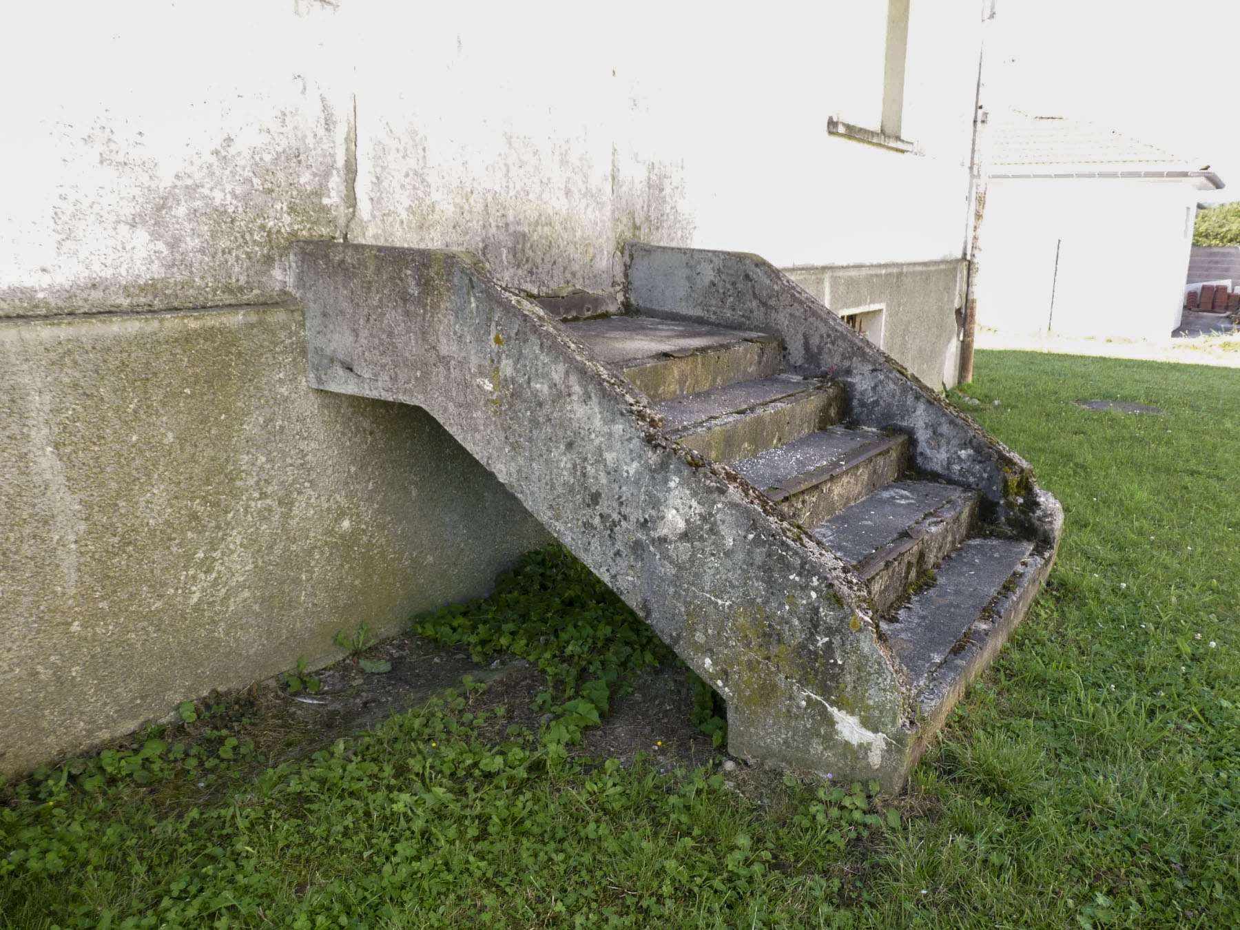 Ligne Maginot - LEYVILLER - (Camp de sureté) - Escalier d'origine