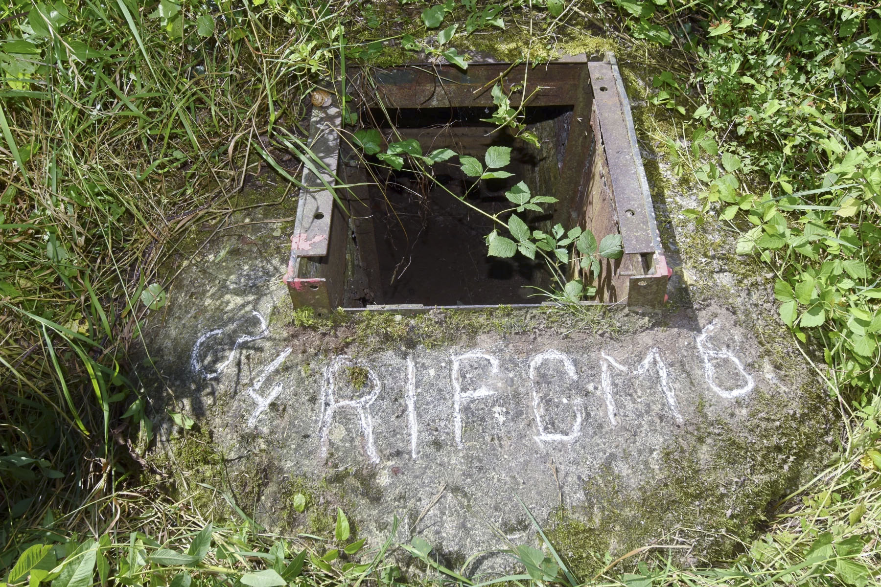 Ligne Maginot - BREITSAND 5 - (Observatoire d'infanterie) - Inscription : 34 RIF CM 6