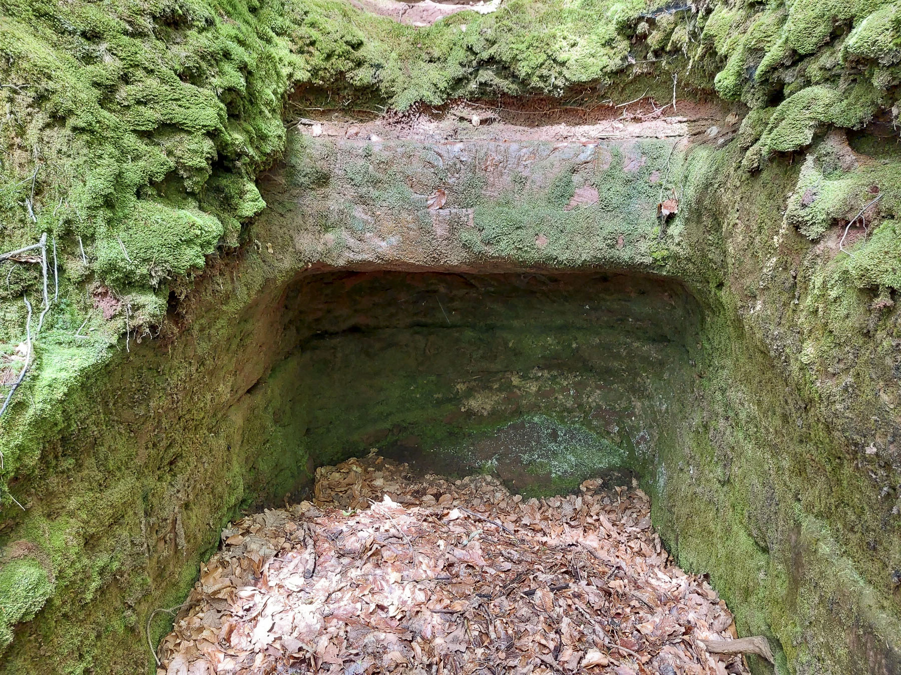 Ligne Maginot - FALKENBERG - COTE 263 (2°BON - 154°RIF) - (PC de Quartier) - Amorce de galerie  