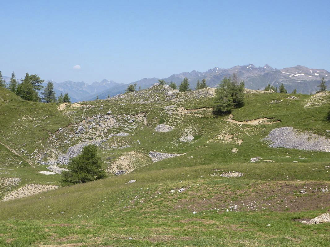 Ligne Maginot - COL DE LA VALETTE (V) - (Ouvrage d'infanterie) - Vue d'ensemble