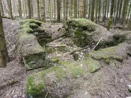 Ligne Maginot - ERBSENTHAL 3 - (Cuve pour arme d'infanterie) - Cuve maçonnée pour arme d'infanterie