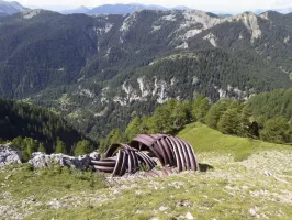 Ligne Maginot - MONT LONGON - (Position d'artillerie préparée) - Abri 3