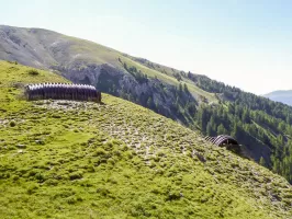 Ligne Maginot - MONT LONGON - (Position d'artillerie préparée) - Abris 2 et 3