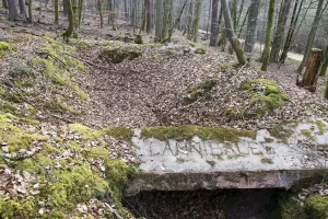 Ligne Maginot - GRAFENWEIHER 3 - (Blockhaus pour arme infanterie) - Inscription Cannibales