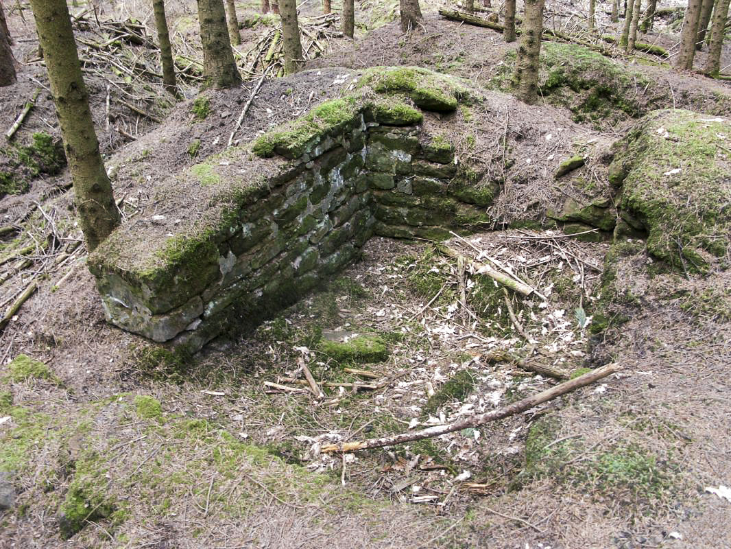 Ligne Maginot - ERBSENTHAL 3 - (Cuve pour arme d'infanterie) - Cuve maçonnée pour arme d'infanterie