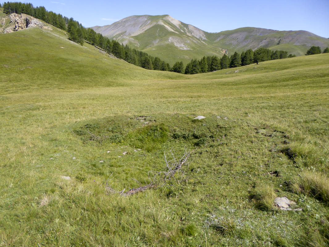 Ligne Maginot - MONT LONGON - (Position d'artillerie préparée) - Emplacement de tir