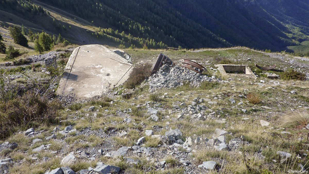 Ligne Maginot - CAIRE GROS - (Abri) - Le bloc 2