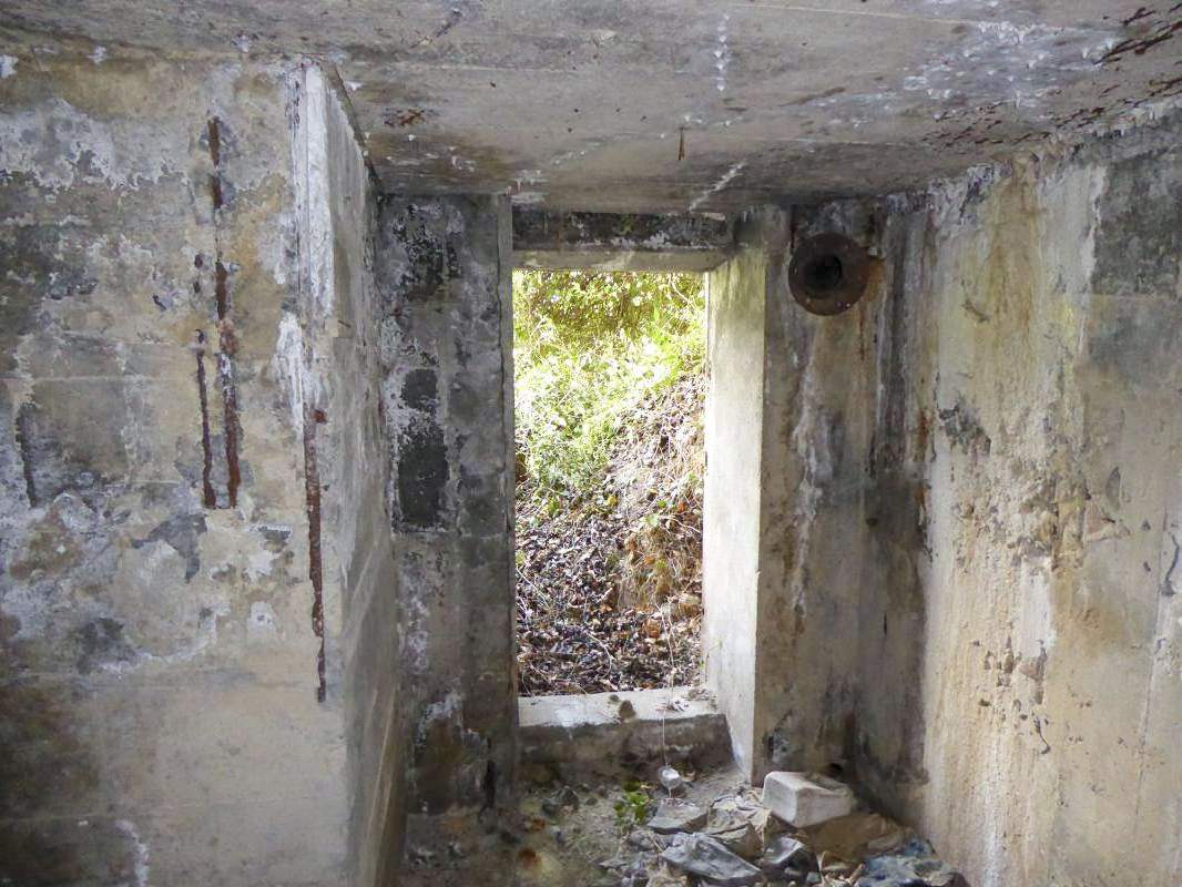 Ligne Maginot - O36 - ROQUEBILIERE (Casemate d'infanterie) - L'entrée