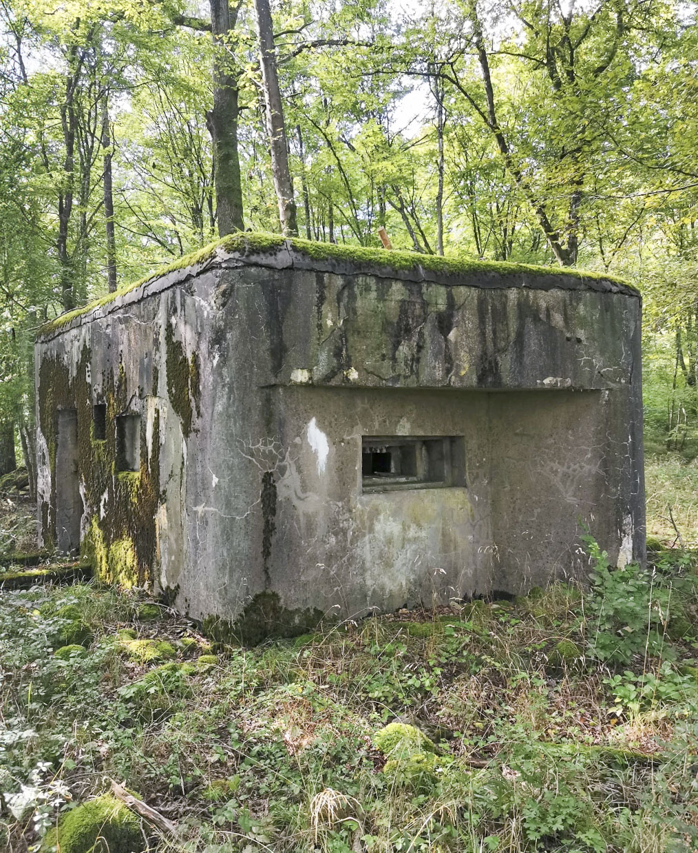 Ligne Maginot - QUATERBRUNNEN - (Blockhaus pour arme infanterie) - Avant du bloc