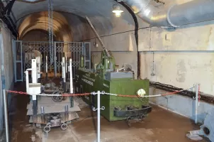 Ligne Maginot - SIMSERHOF - (Ouvrage d'artillerie) - Locotracteur Schneider-Westinghouse