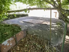 Ligne Maginot - DAMBACH - LA CHAPELLE NORD  - (Blockhaus pour arme infanterie) - L'entrée est comblée