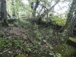 Ligne Maginot - BOIS DU FOUR - (Casernement) - Restes du casernement.