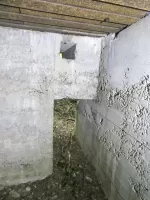 Ligne Maginot - DB316 - BOIS DE BEUVEILLE OUEST 1 - (Blockhaus pour arme infanterie) - L'entrée