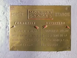 Ligne Maginot - Portes et grilles des constructions de la CORF - Un des fabricants de portes