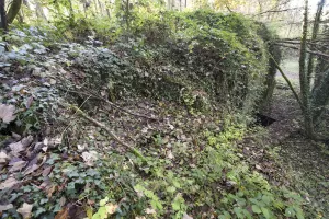 Ligne Maginot - C38 - MARPENT SUD - (Casemate d'infanterie - Simple) - Emplacement d'une cloche, ferraillé