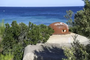 Ligne Maginot - CAPO BIANCO NORD - (Casemate d'infanterie - Simple) - La cloche GFM