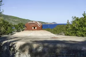 Ligne Maginot - CAPO BIANCO NORD - (Casemate d'infanterie - Simple) - La cloche GFM