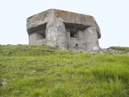 Ligne Maginot - BAISSE DE SAINT VERAN - (Ouvrage d'infanterie) - Bloc 2
Vue d'ensemble du bloc (avant)