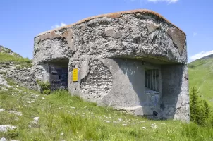 Ligne Maginot - BAISSE DE SAINT VERAN - (Ouvrage d'infanterie) - Le bloc 2
Vue d'ensemble