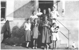 Ligne Maginot - 8° Bataillon de mitrailleurs (8° BM) - 1939_Officier du 8°BM à Rixheim (68)